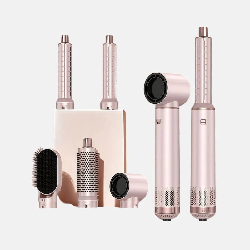 5-in-1 Heteluchtföhn-Styler – Föhnen, Stijlen & Krullen in Eén