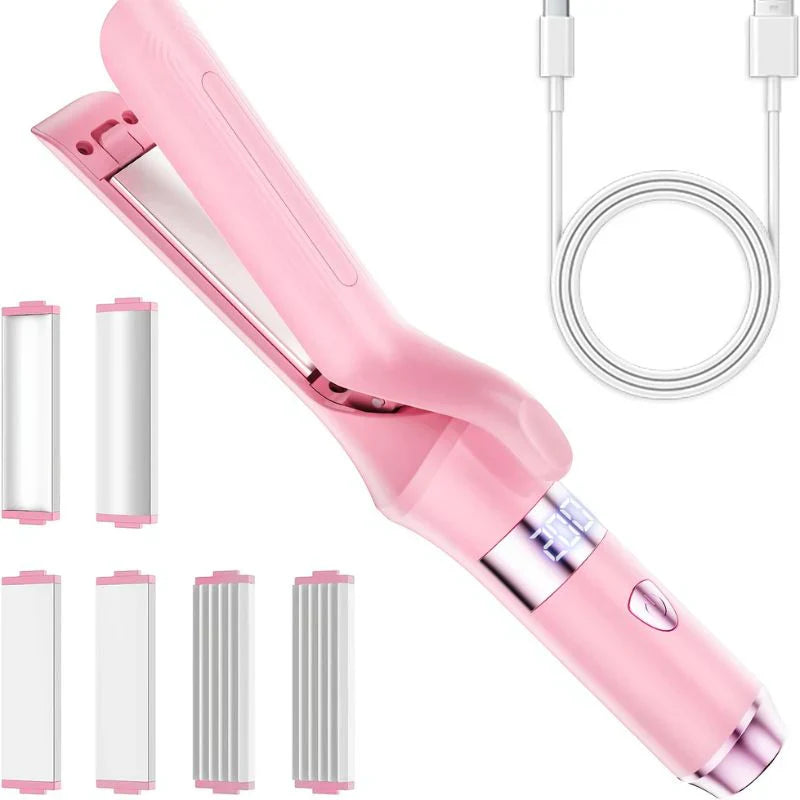 3-in-1 Krultang – Draagbaar USB Haarapparaat
