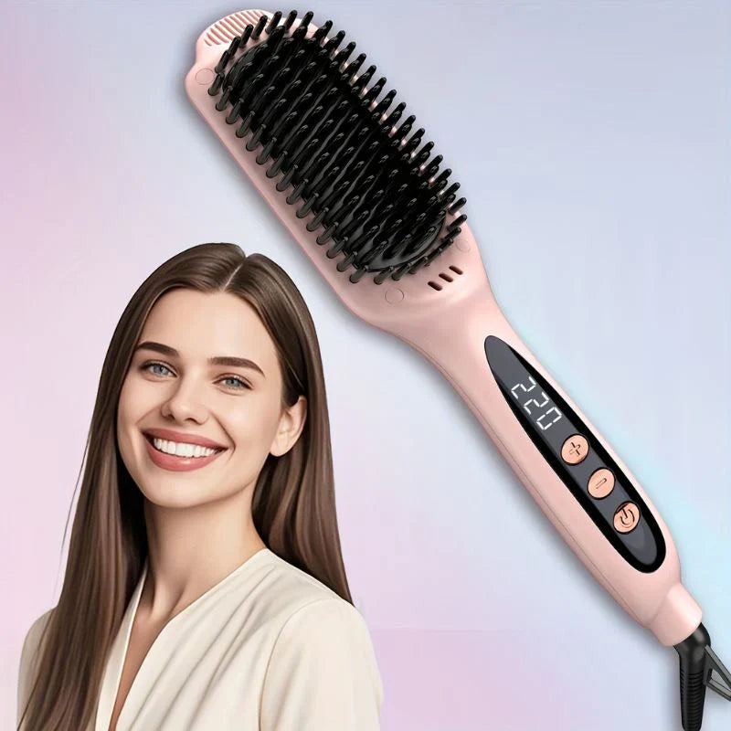 Keramische Haarborstel – Snelle Styling & Pluisvrij Resultaat