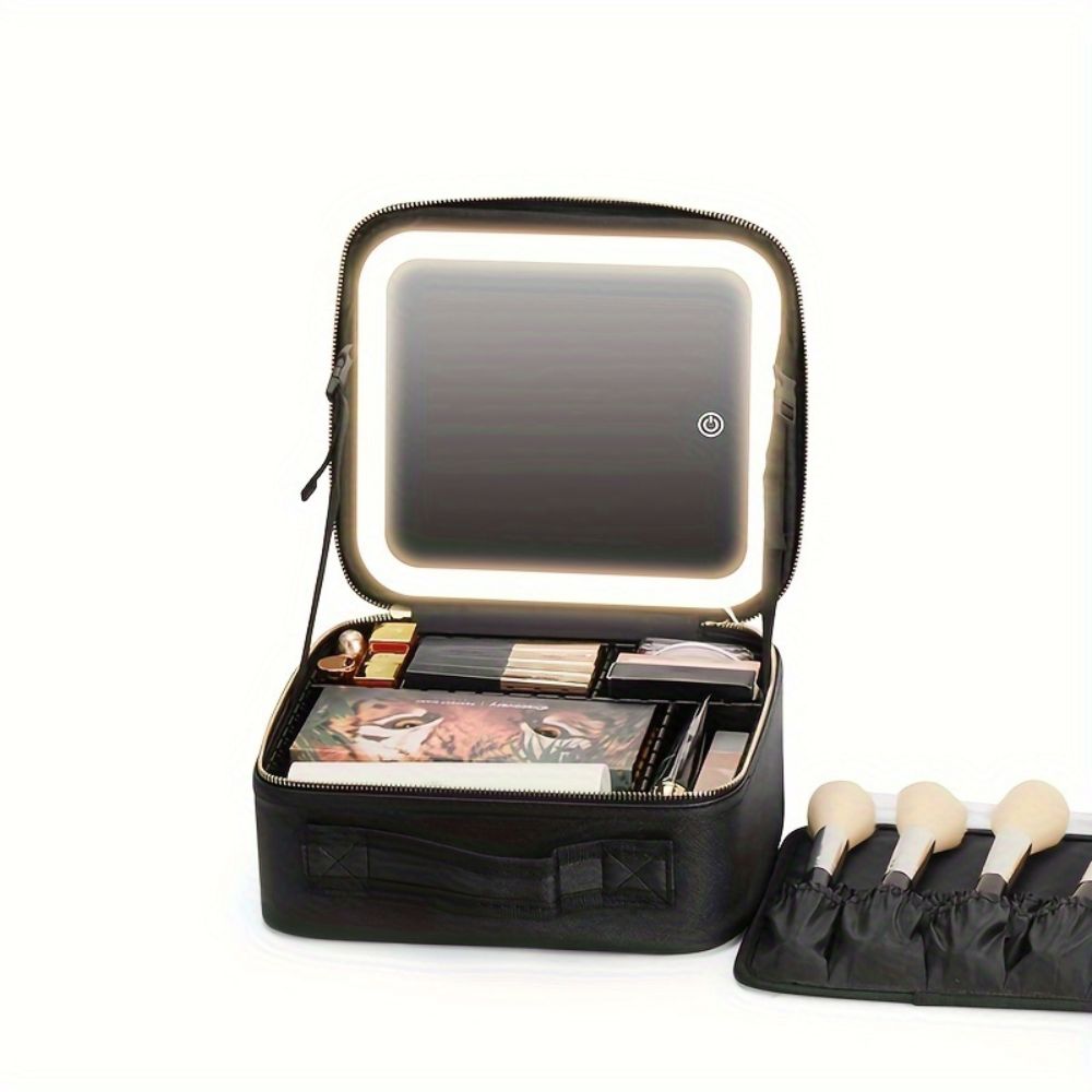 Cosmetica Box Met Spiegel – Reizen en Thuisgebruik