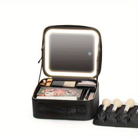 Cosmetica Box Met Spiegel – Reizen en Thuisgebruik