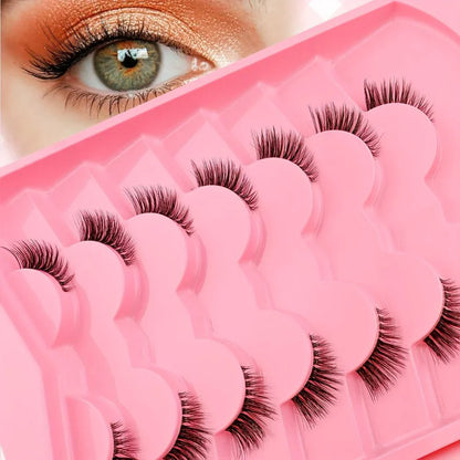 Wimper Set – Natuurlijke Fluffy Look
