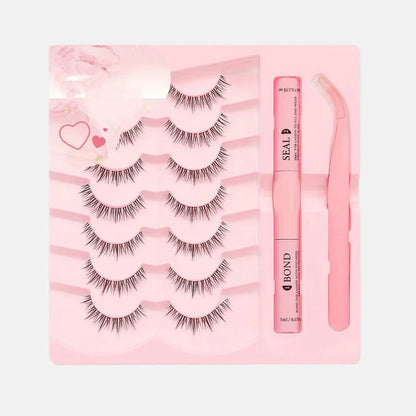 Wimper Verlengingsset – Natuurlijke 3D Look (5 Paren)