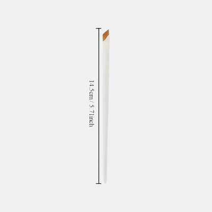 Precisiehoek Eyeliner Wenkbrauwborstel